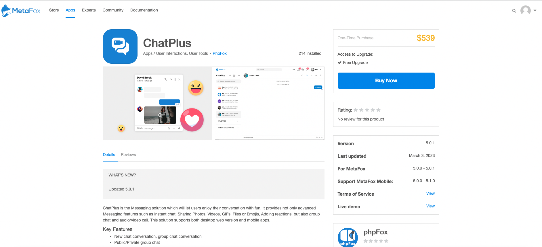 Purchase apps – phpFox User Manual