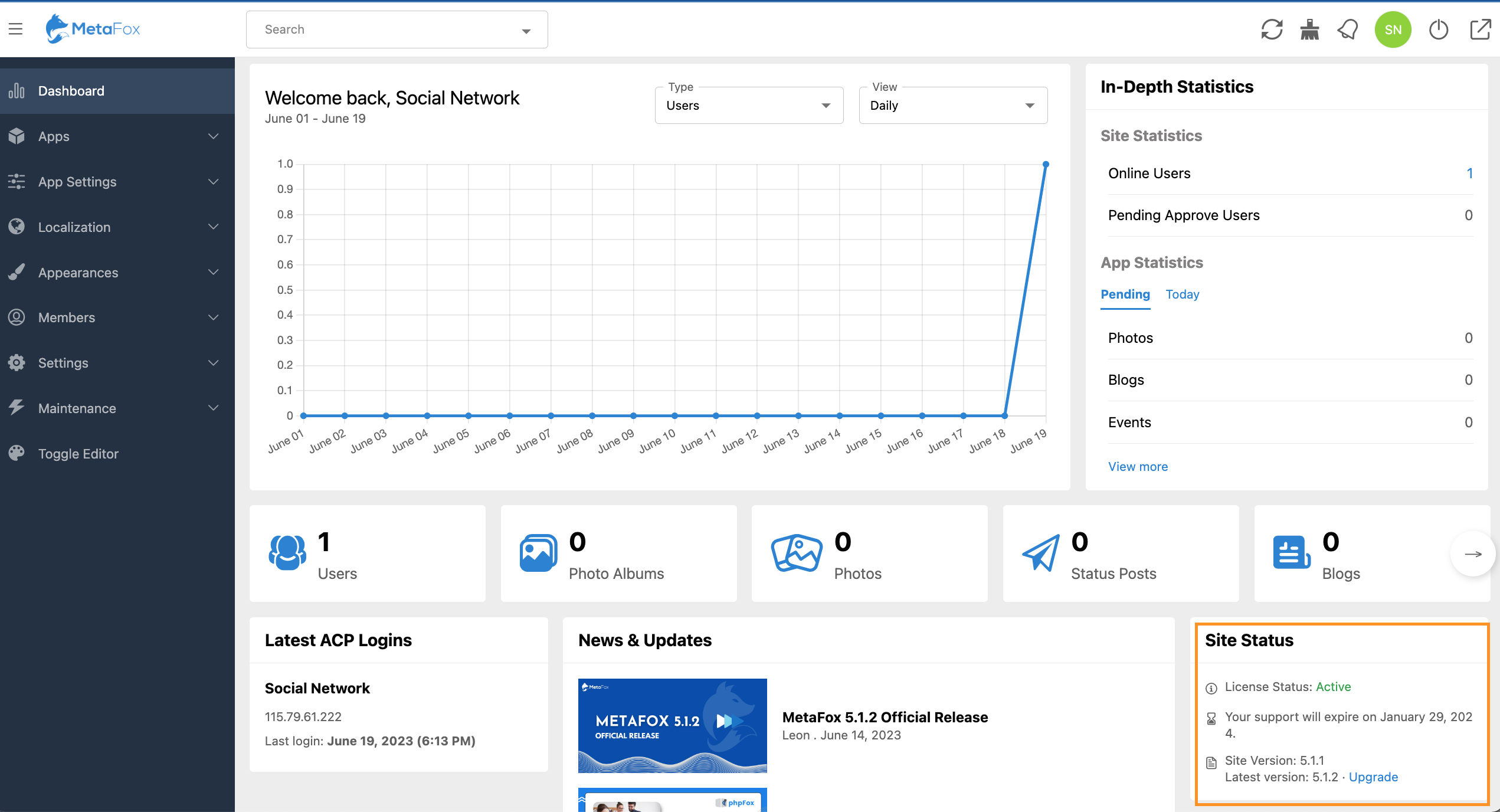 Update MetaFox – phpFox User Manual