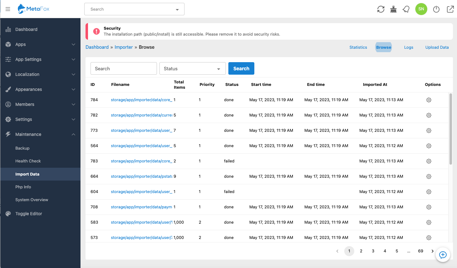 Migrate data from phpFox V4 – phpFox User Manual