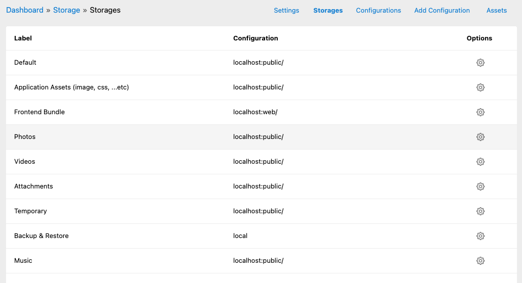 Set up different storage system for user files – phpFox User Manual