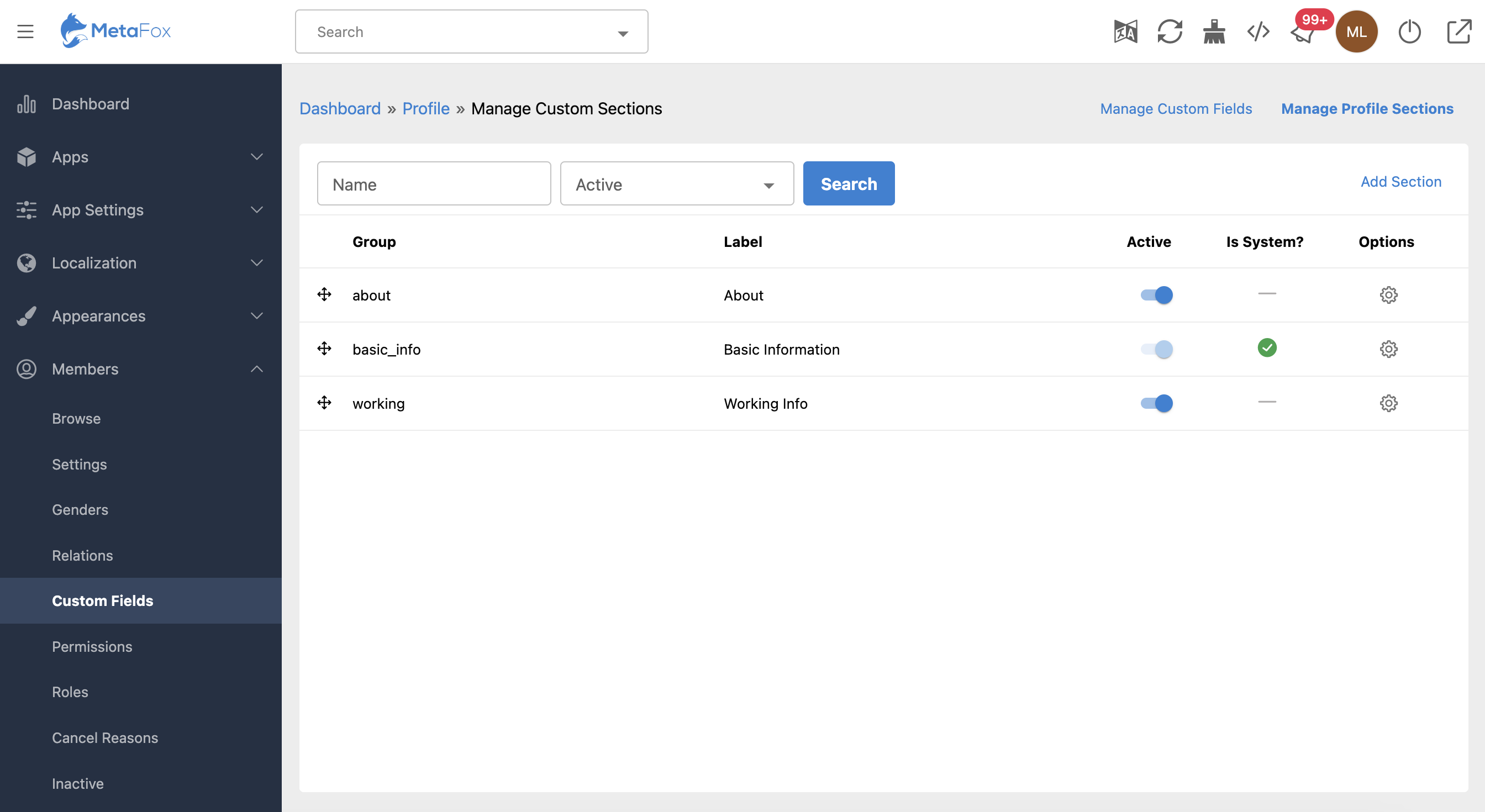 Add and edit Custom Fields – phpFox User Manual