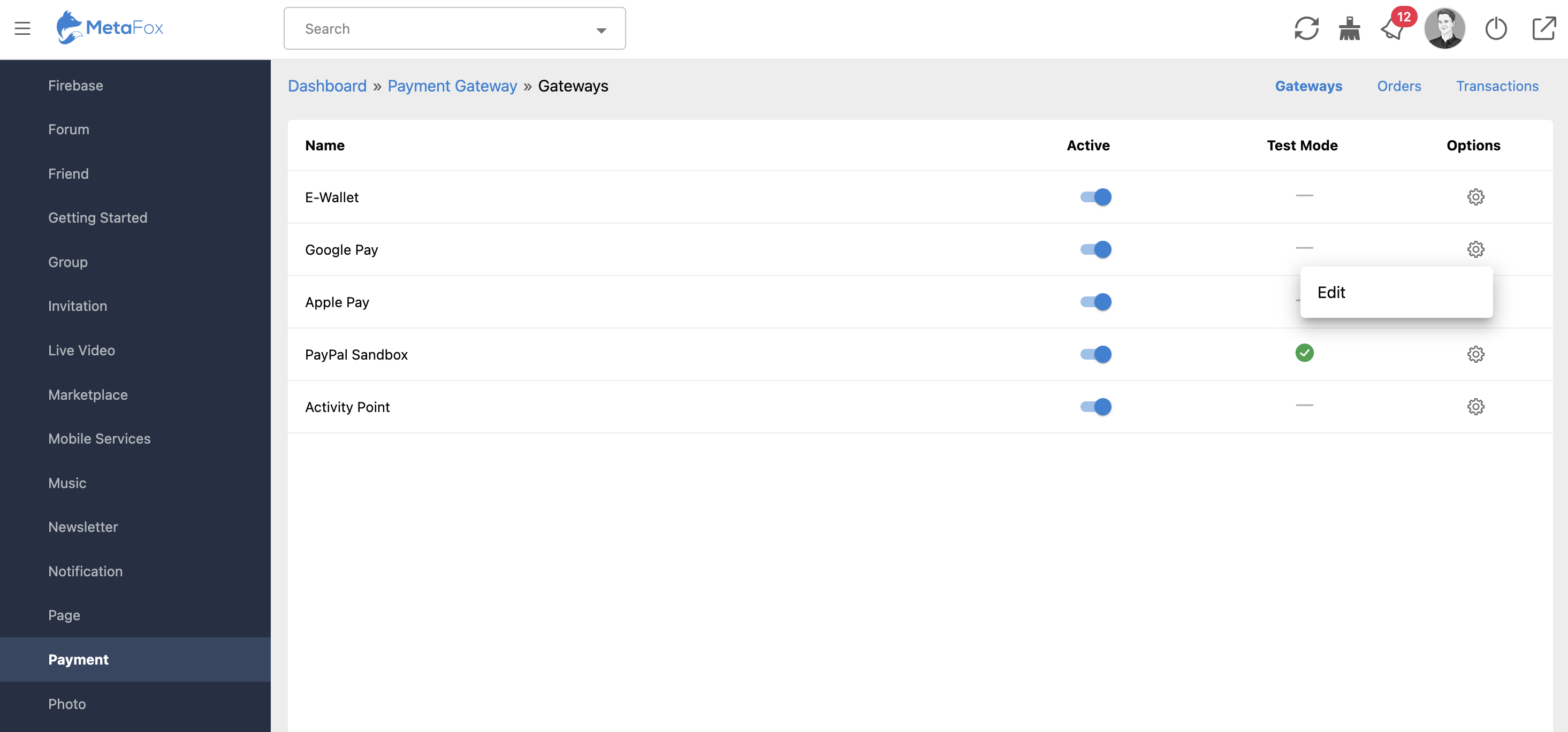 Set up Google Pay – phpFox User Manual