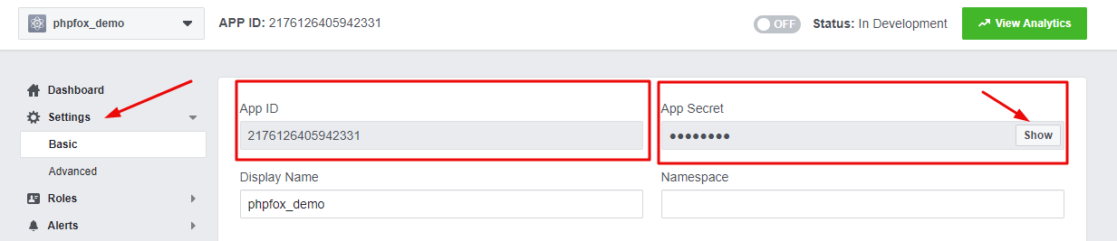 Set up Facebook Login – phpFox User Manual